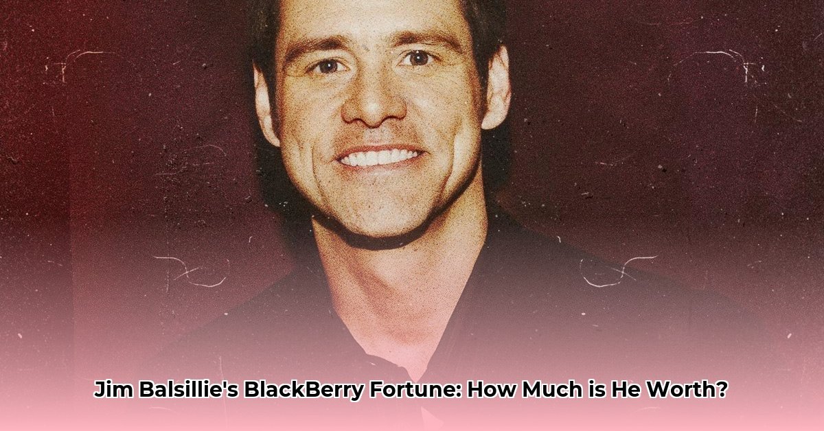What is Jim Balsillie’s Net Worth? BlackBerry Fortune Analyzed